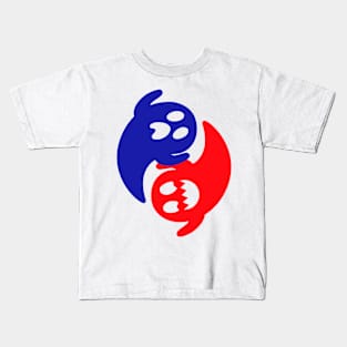 Yin Yang Ghosts Kids T-Shirt